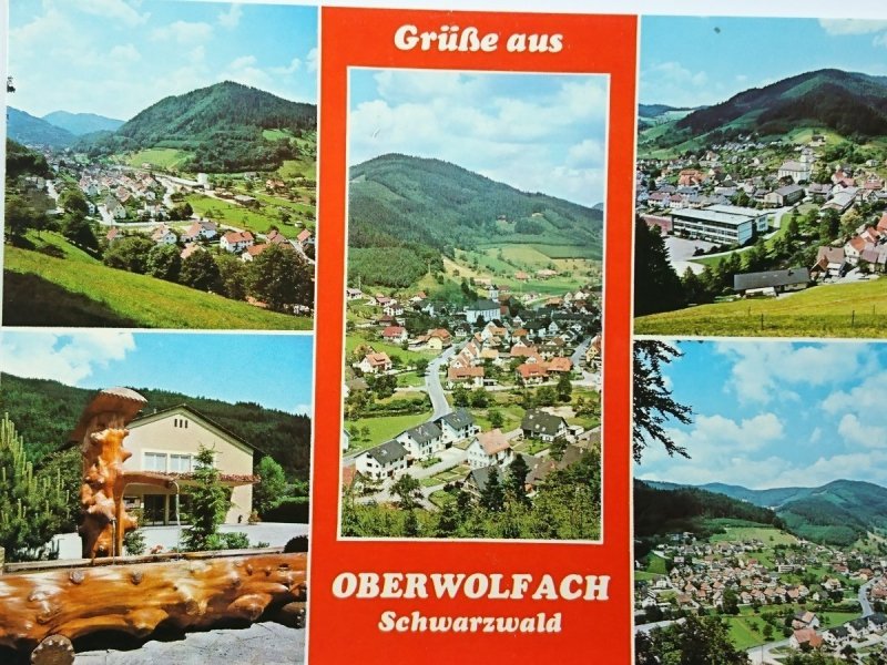 GRUSS AUS OBERWOLFACH. SCHWARZWALD