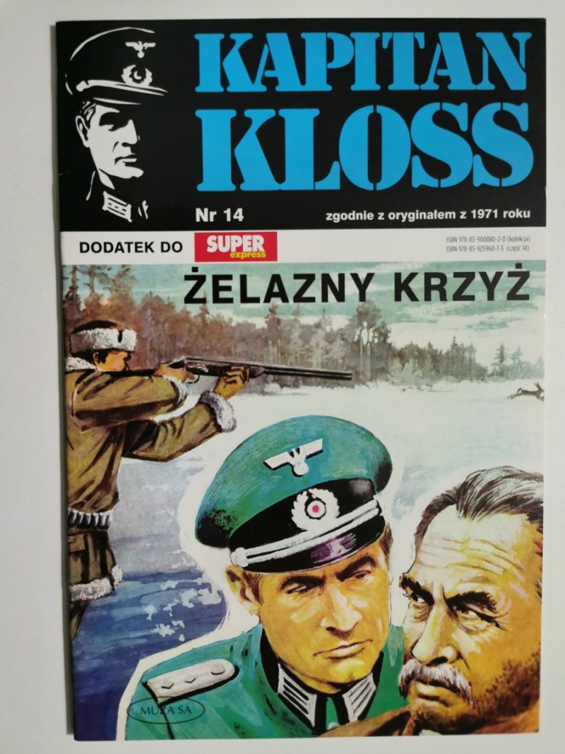 KAPITAN KLOSS NR 14 ŻELAZNY KRZYŻ