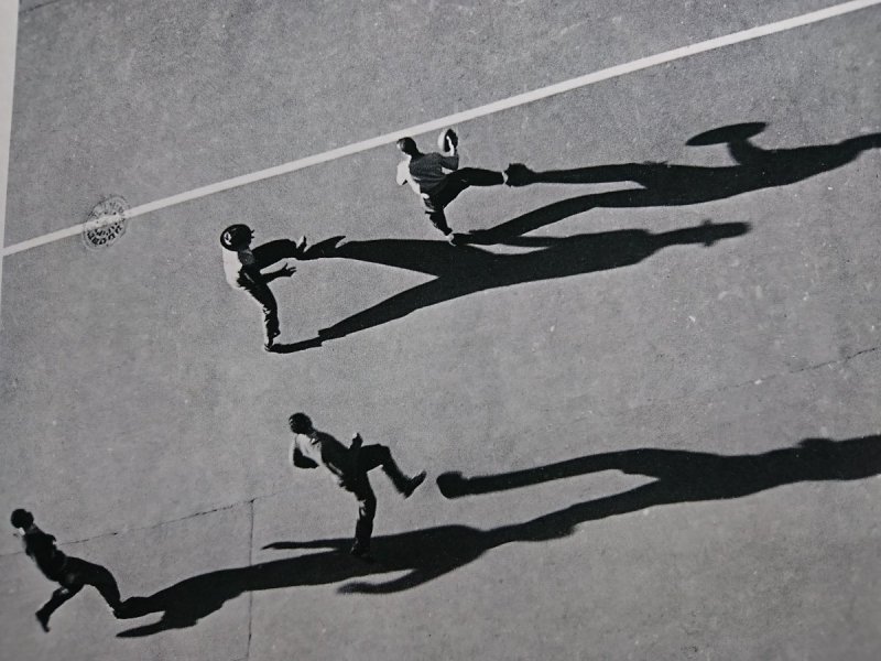 HAROLD CORSINI. PLAYING FOOTBALL, CA. 1935