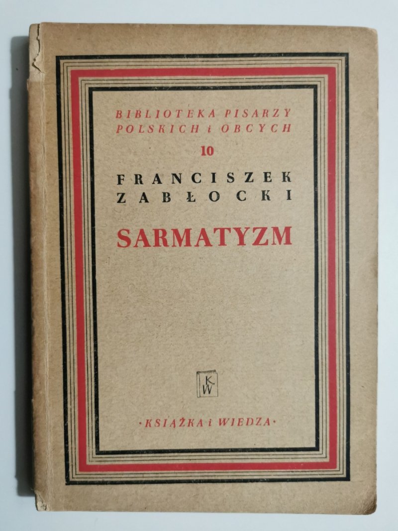 SARMATYZM - Franciszek Zabłocki