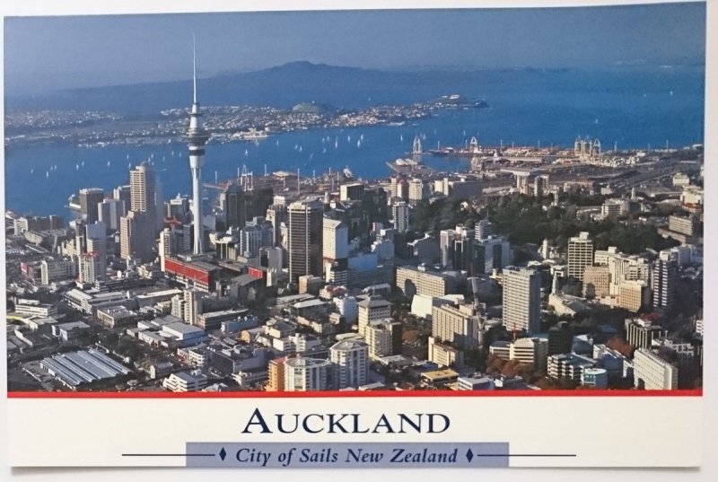 AUCKLAND. CITY OF SAILS NEW ZEALAND. SKY CITY TOWER