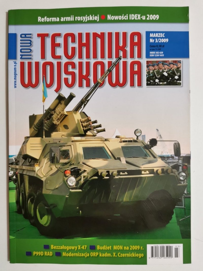 NOWA TECHNIKA WOJSKOWA MARZEC NR 3/2009