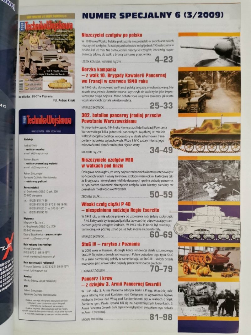 NOWA TECHNIKA WOJSKOWA NUMER SPECJALNY 6 (3/2009)