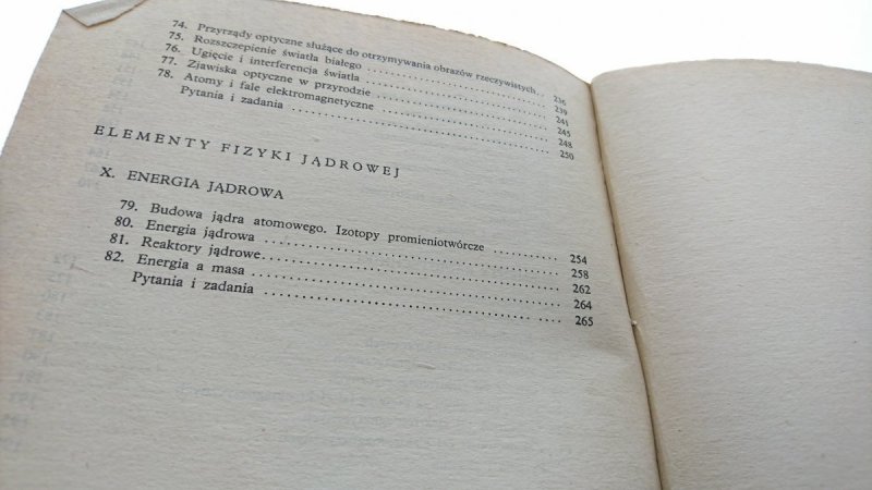 FIZYKA DLA KLASY VIII - Bolesław Mazur 1974