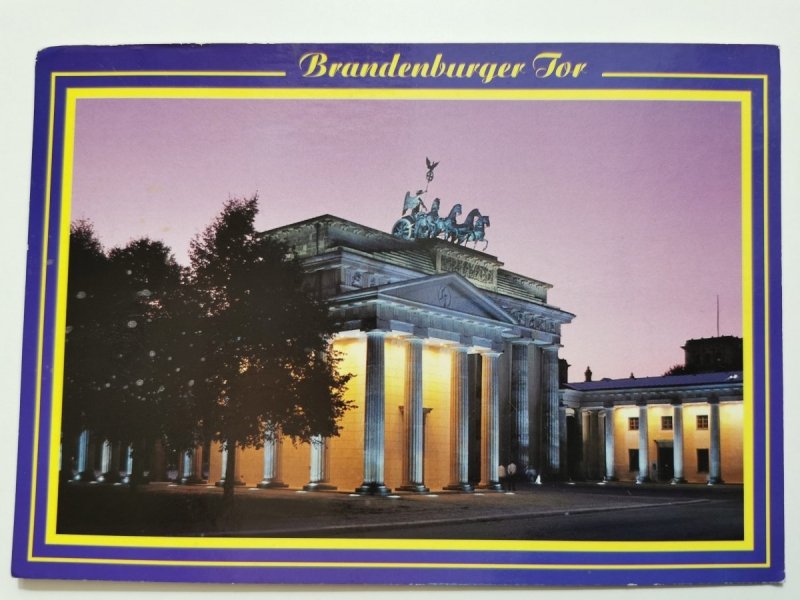 BRANDENBURGER TOR.WAHRZEICHEN BERLINS