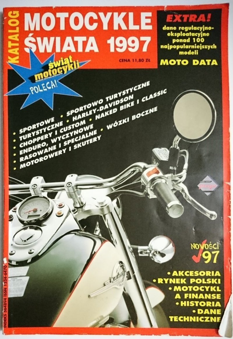 KATALOG MOTOCYKLE ŚWIATA 1997