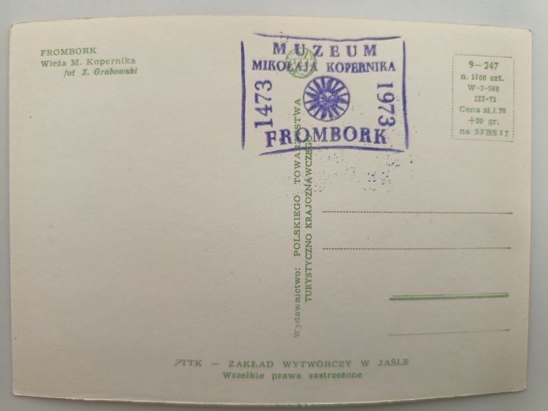 FROMBORK WIEŻA M. KOPERNIKA
