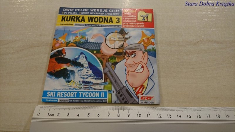 GRY NR 4/2005 KURKA WODNA 3 SKI RESORT TYCOON II