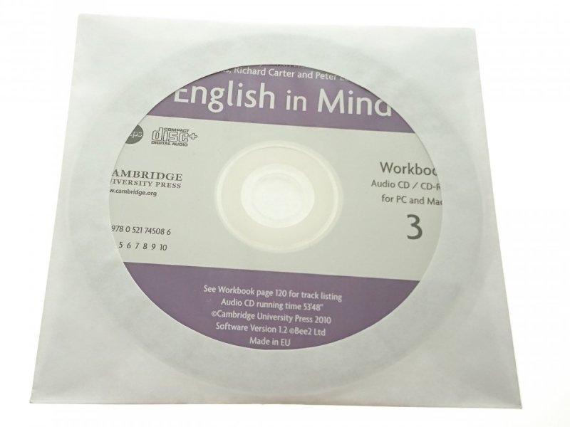ENGLISH IN MIND. WORKBOOK CD LEVEL 3