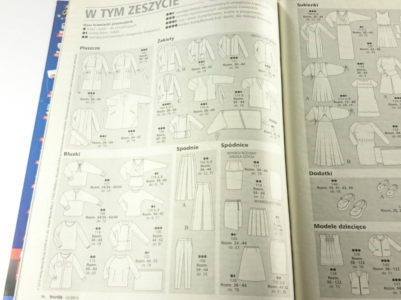 BURDA 12/2013 MODA STYL. WESOŁYCH ŚWIĄT!