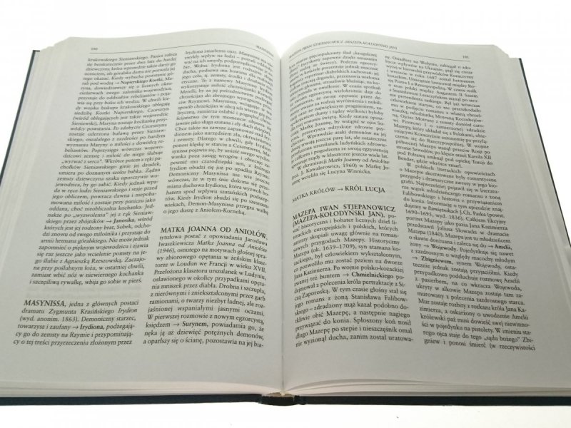 SŁOWNIK POSTACI LITERACKICH. LITERATURA POLSKA 