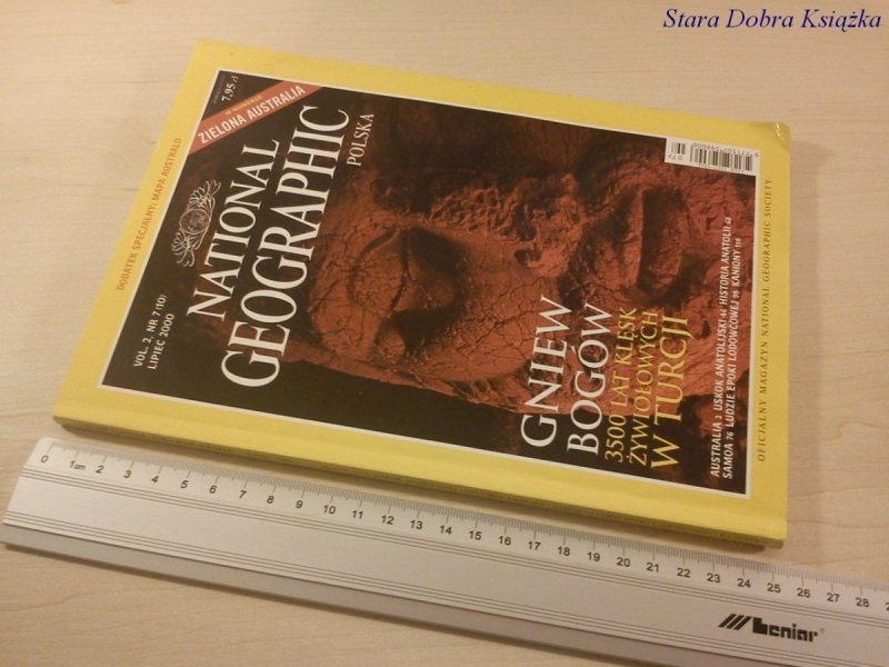NATIONAL GEOGRAPHIC VOL.2 NR 7 (10) LIPIEC 2000