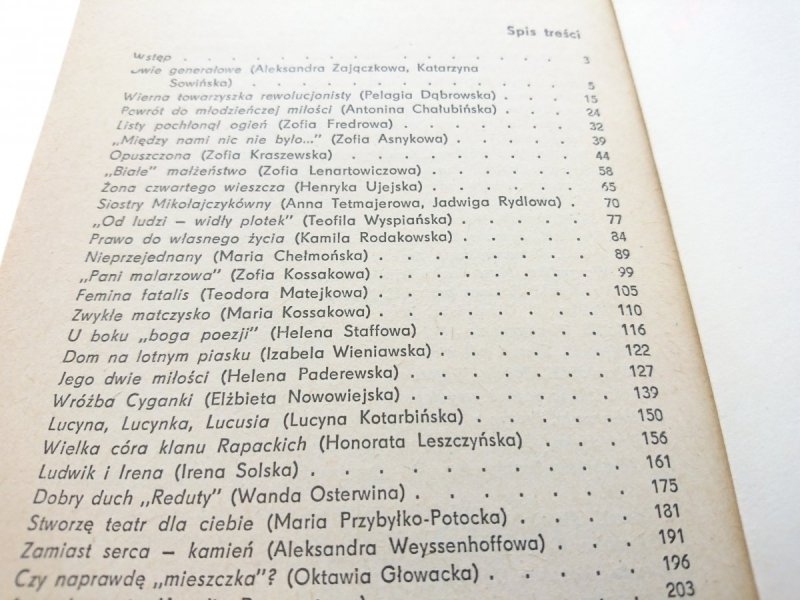 ŻONY SŁAWNYCH MĘŻÓW - Eugenia Kochanowska 1989