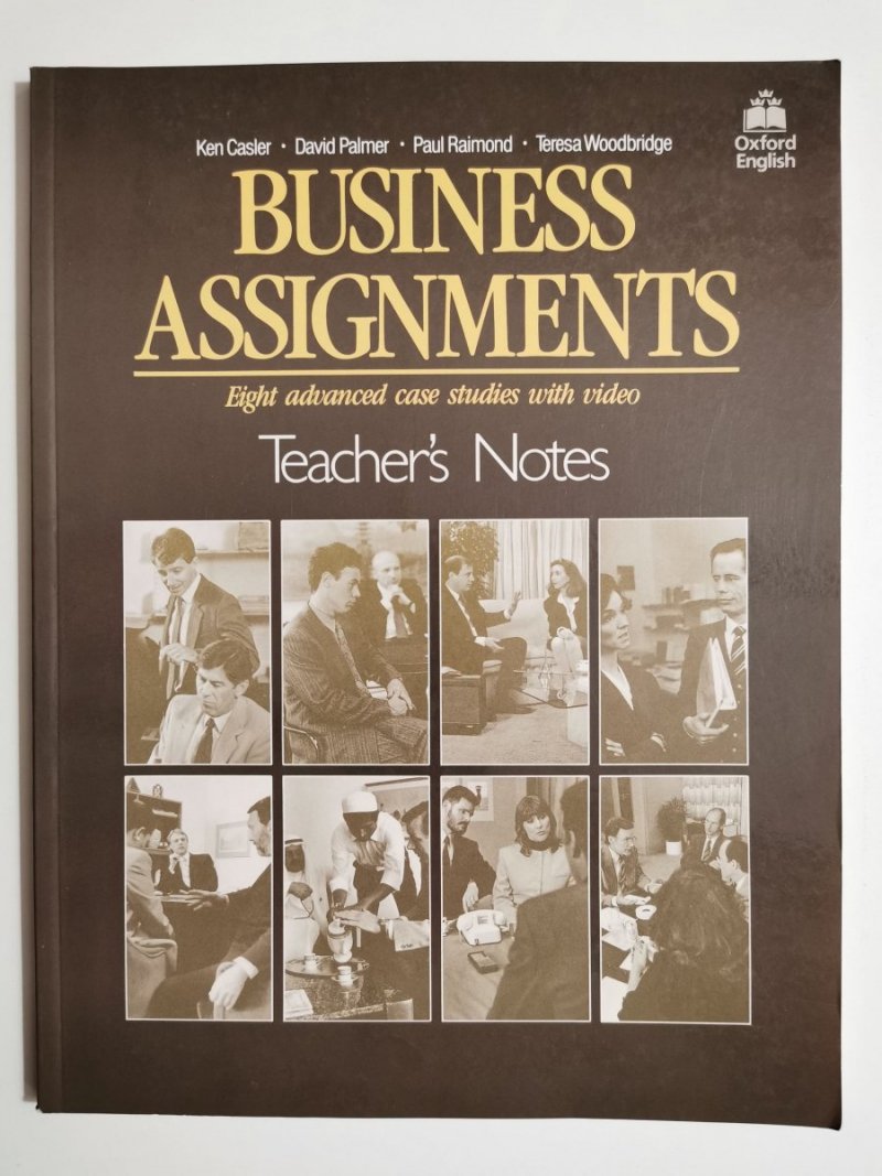 BUSINESS ASSIGNMENTS. TEACHER'S NOTES 1990