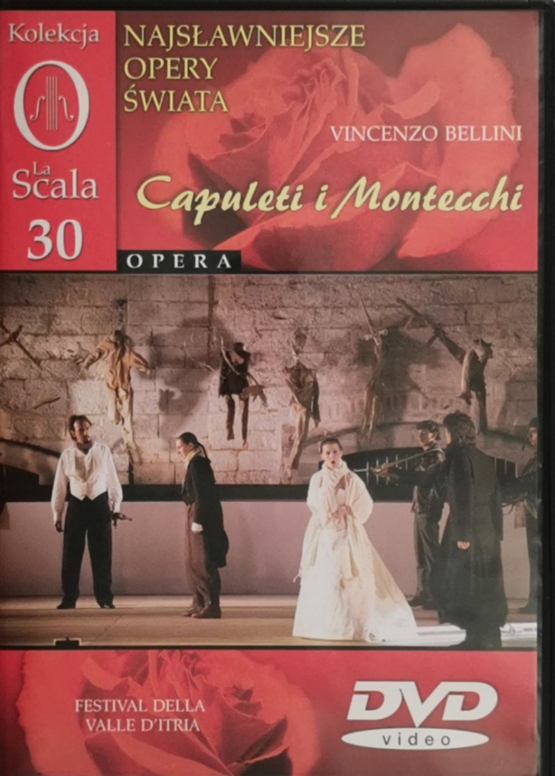 DVD. KOLEKCJA LA SCALA: 30. CAPULETI I MONTECCHI - Vivcenzo Bellini