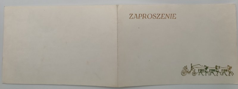 ZAPROSZENIE NA ŚLUB