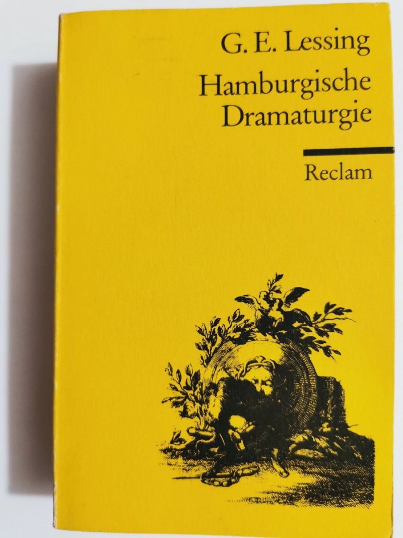 HAMBURGISCHE DRAMATURGIE - G. E. Lessing 1990