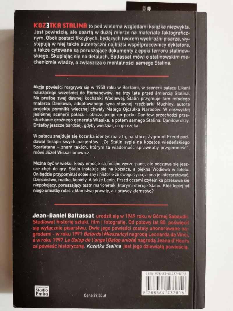 KOZETKA STALINA - Jean-Daniel Baltassat 