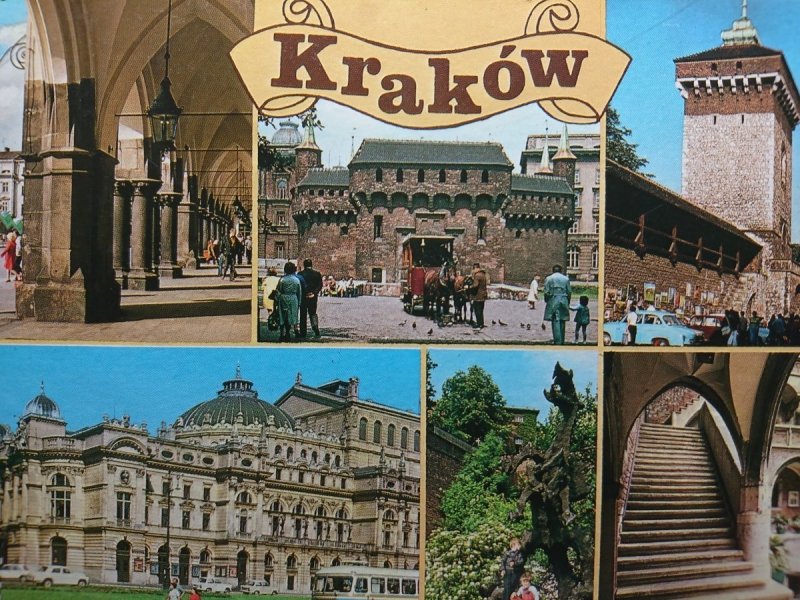 KRAKÓW. RYNEK GŁÓWNY - FRAGMENT... FOT. JABŁOŃSKA