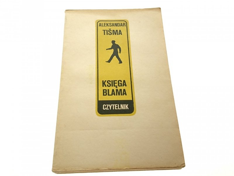 KSIĘGA BLAMA - Aleksandar Tiśma 1978