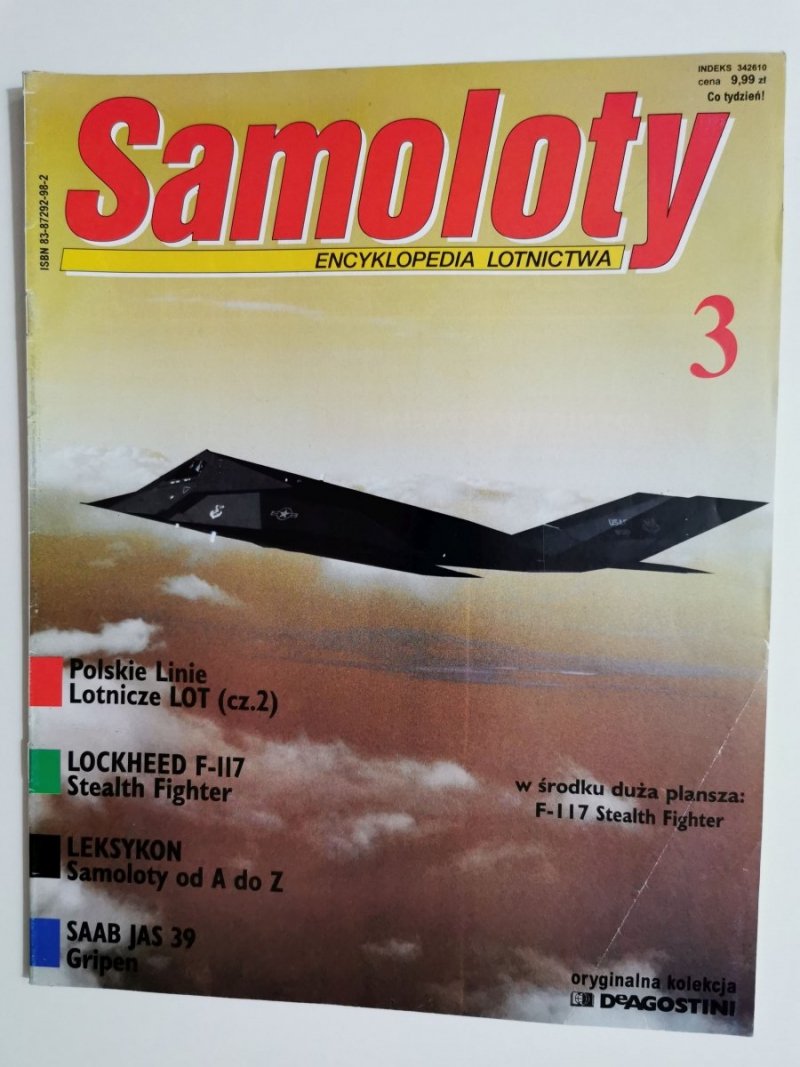SAMOLOTY ENCYKLOPEDIA LOTNICTWA NR 3 