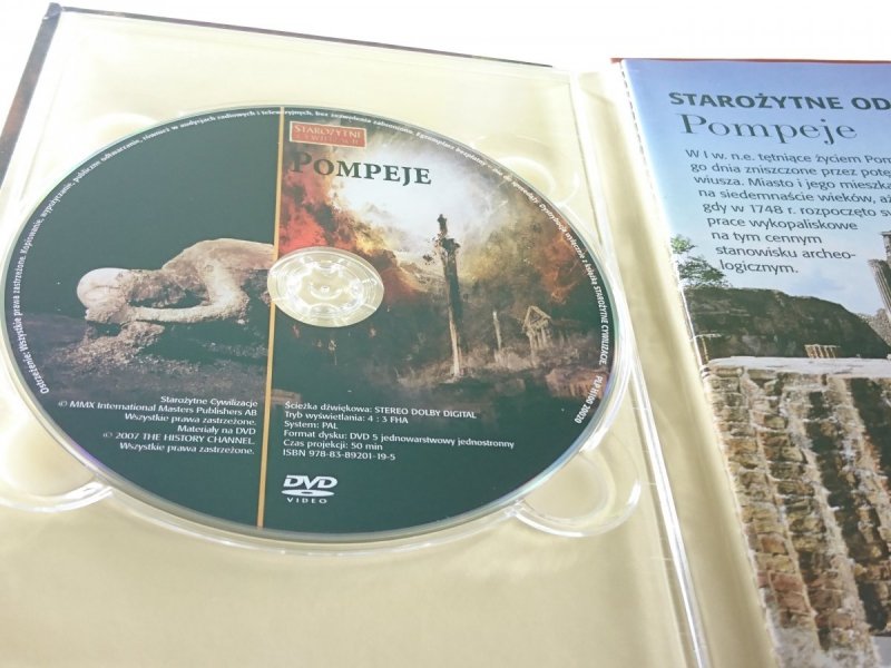 STAROŻYTNE CYWILIZACJE TOM 17 POMPEJE. POGRZEBANE