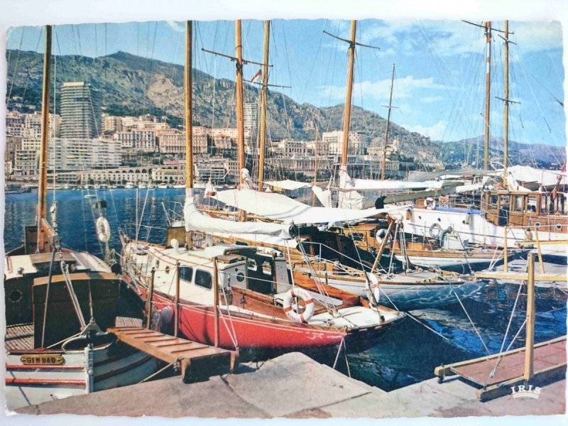 REFLETS DE LA COTE D'AZUR. MONACO. LE POR, LES YACHTS ET MONTE-CARLO