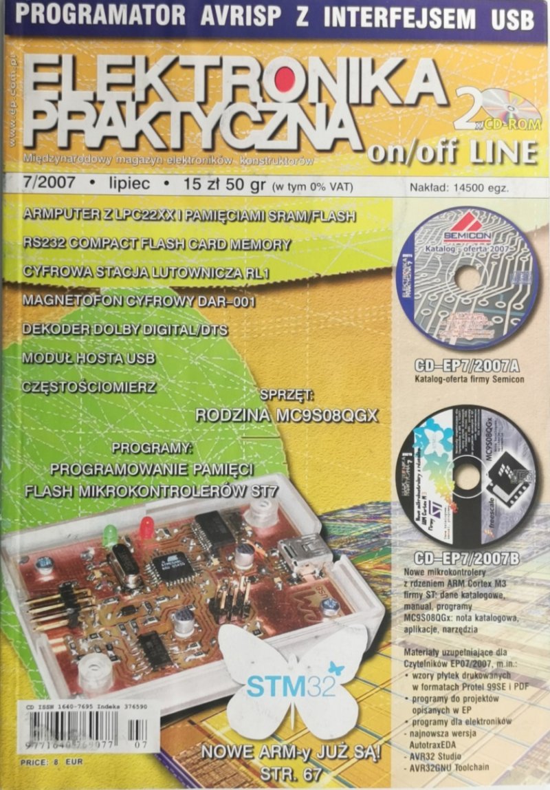 ELEKTRONIKA PRAKTYCZNA 7/2007 2xCD-ROM