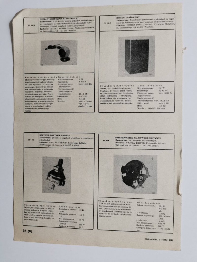 ELEKTRONIK NR 1'78