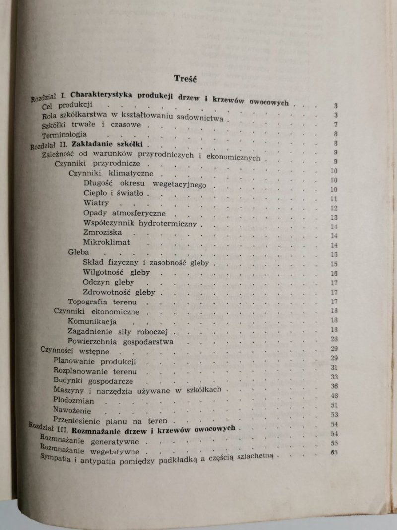 SZKÓŁKARSTWO SADOWNICZE - J. Ślaski 