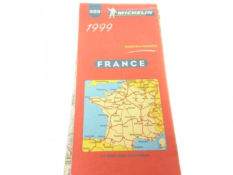 FRANCE 1999 1: 000 000 INDEX DES LOCALITES