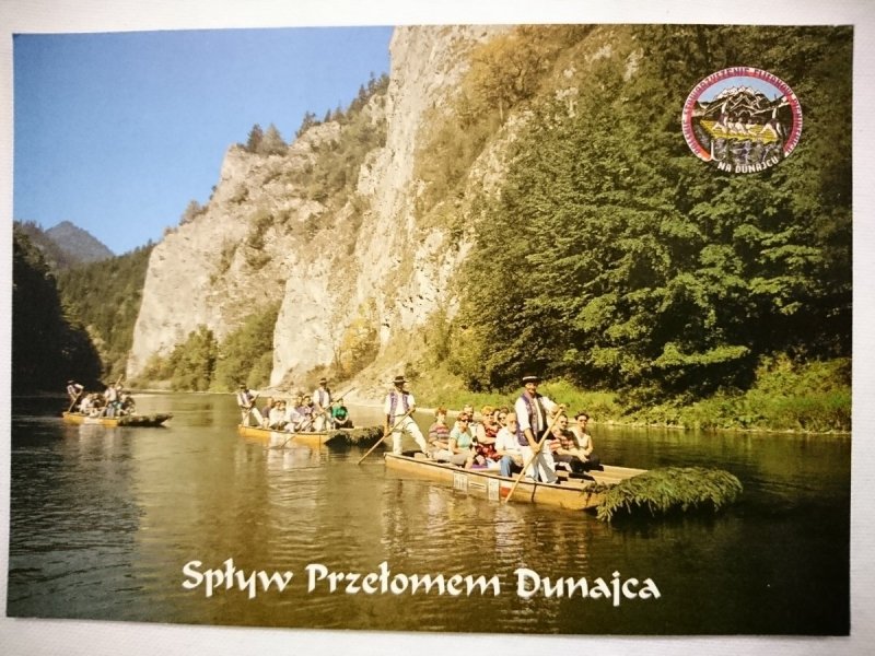 SPŁYW PRZEŁOMEM DUNAJCA. FOT. S. MŚCIWUJEWKI