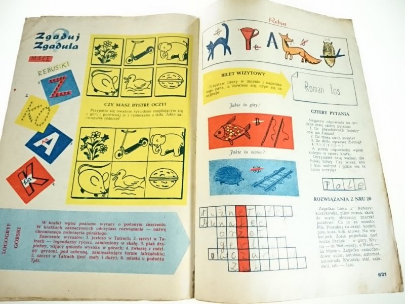 PŁOMYCZEK NR 21 ROK 37 1-15. VII. 1959