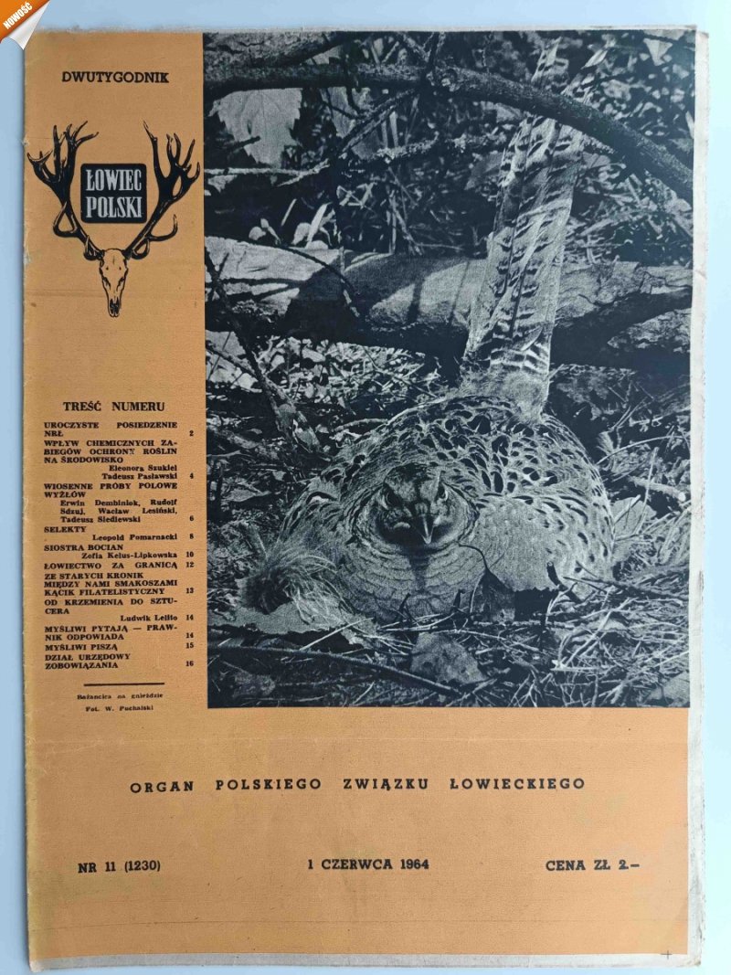 ŁOWIEC POLSKI NR 11/1964