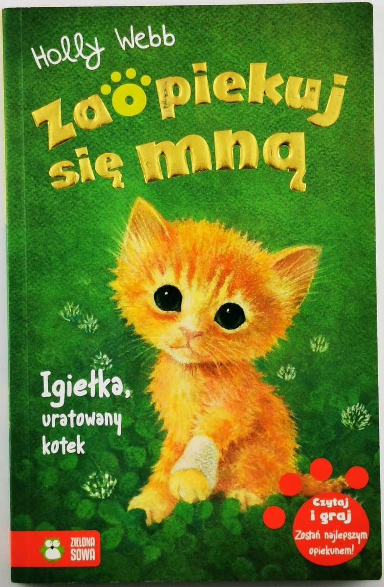 IGIEŁKA, URATOWANY KOTEK - Holly Webb