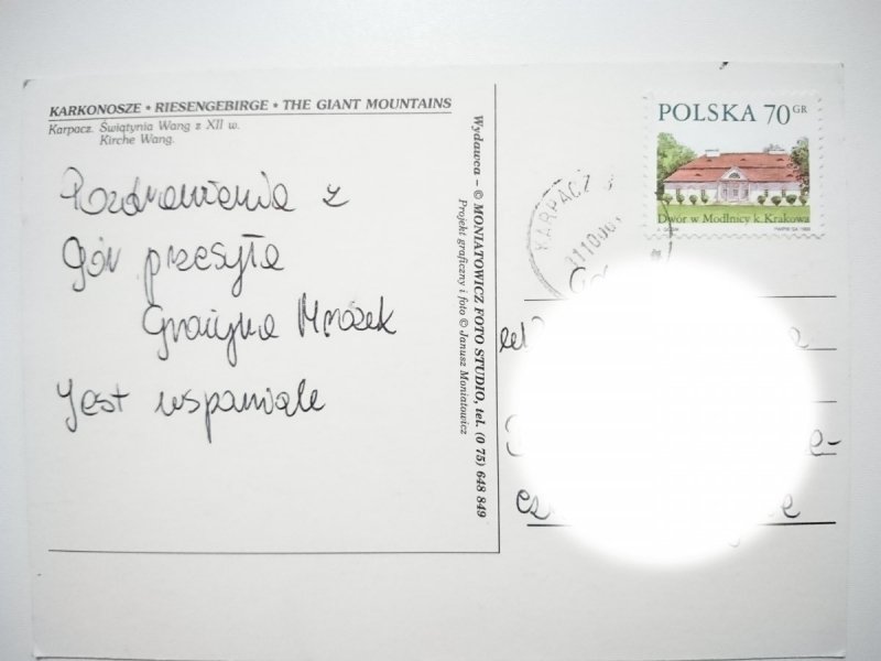 KARKONOSZE. KARPACZ, ŚWIĄTYNIA WANG Z XII w. FOT. MONIATOWICZ