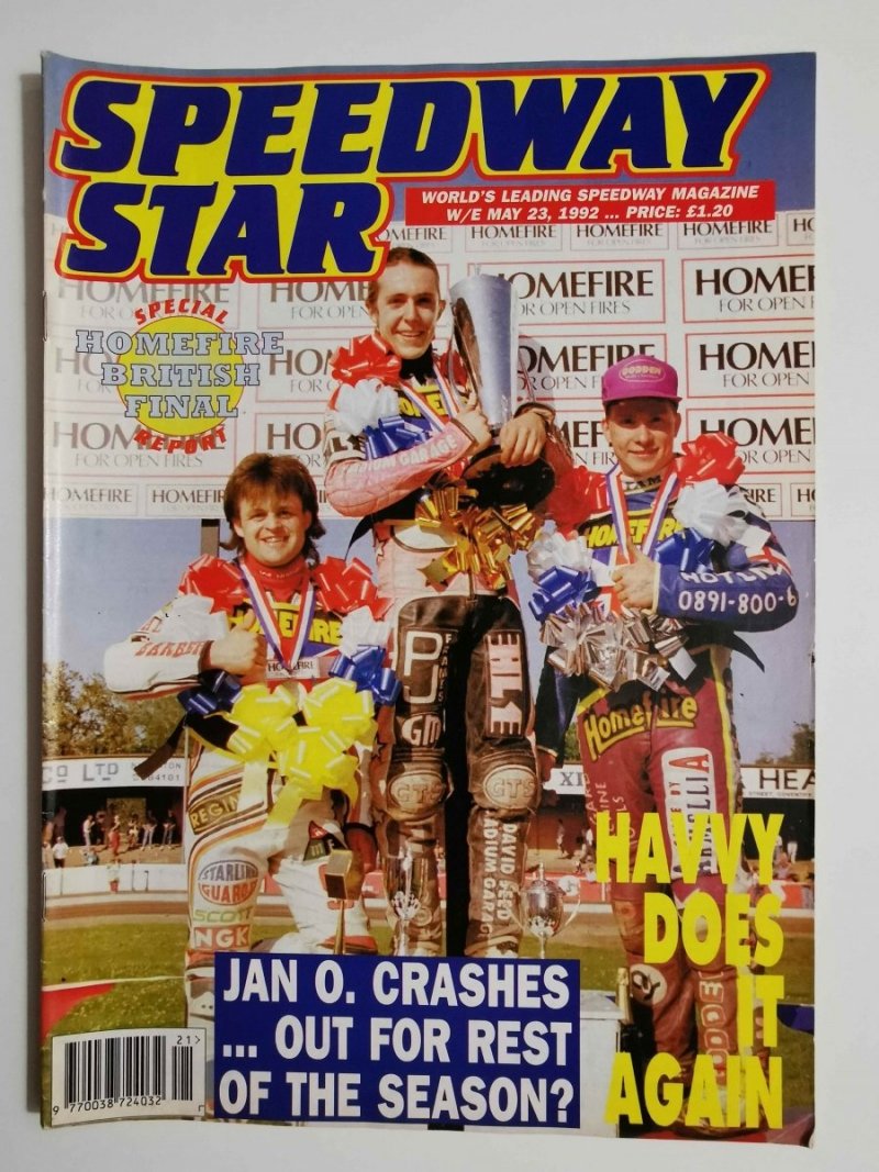 SPEEDWAY STAR MAY 23 1992
