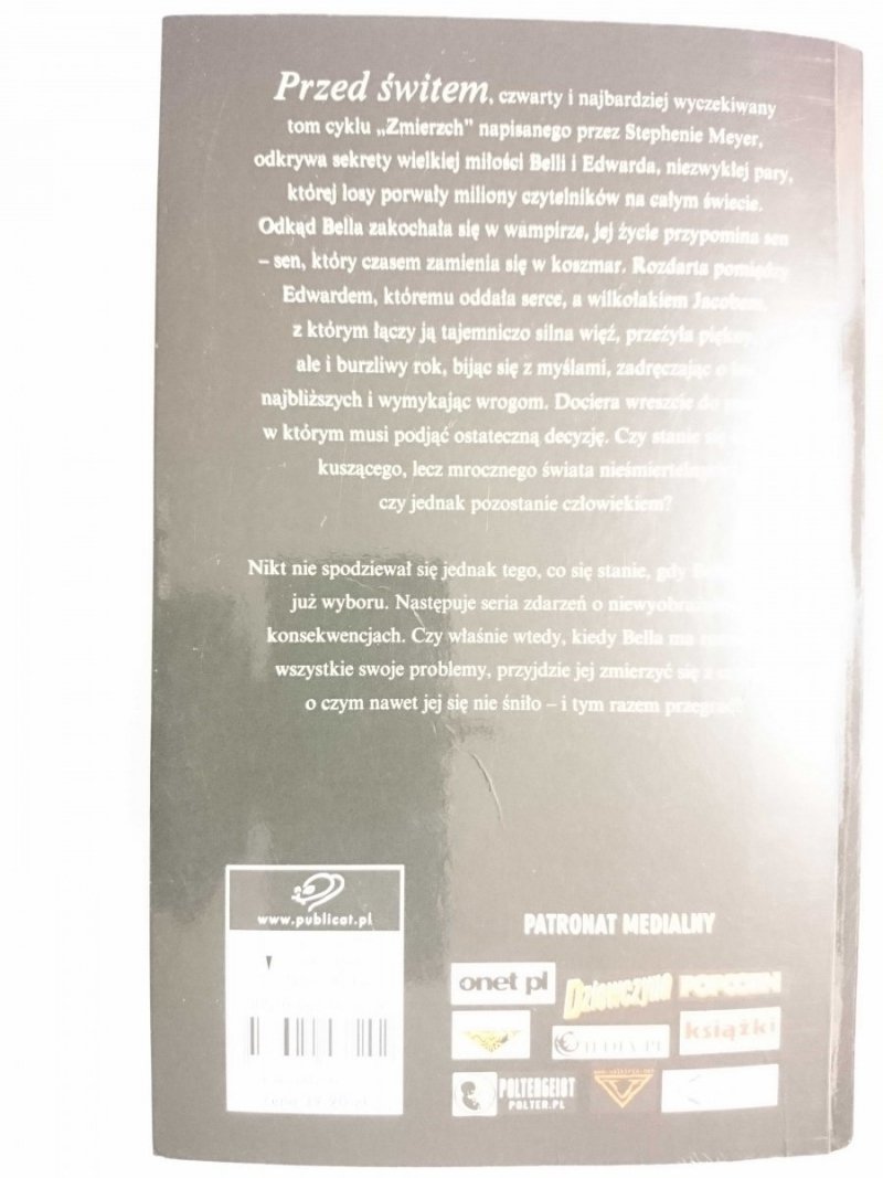PRZED ŚWITEM - Stephenie Meyer 2009