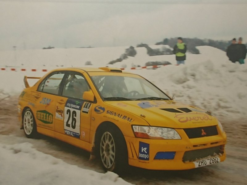 RAJD WRC 2005 ZDJĘCIE NUMER #087 MITSUBISHI LANCER