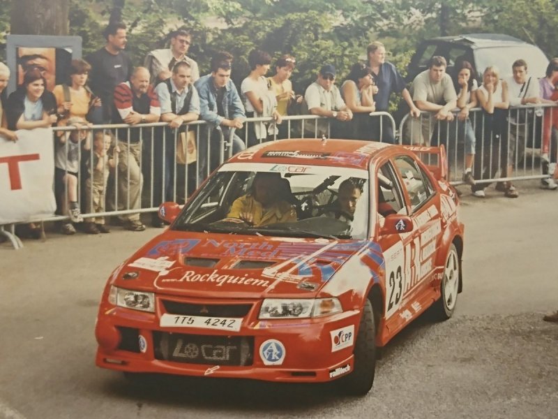 RAJD WRC 2005 ZDJĘCIE NUMER #237 MITSUBISHI LANCER