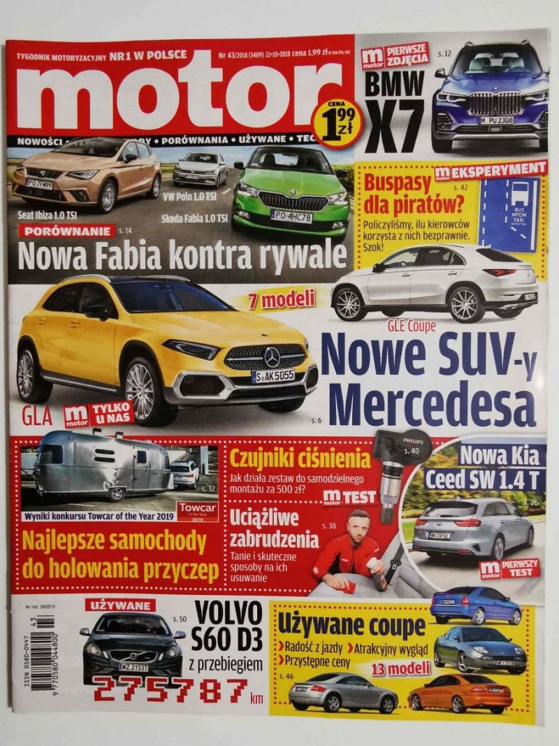 MOTOR NR 43/2018 (3409)