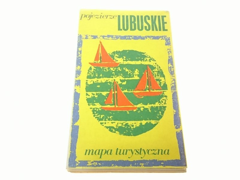 POJEZIERZE LUBUSKIE. MAPA TURYSTYCZNA (1982)