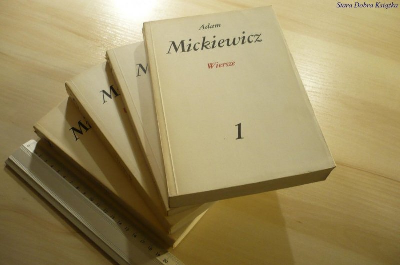 DZIEŁA POETYCKIE TOMY OD 1 DO 4 - Adam MIckiewicz