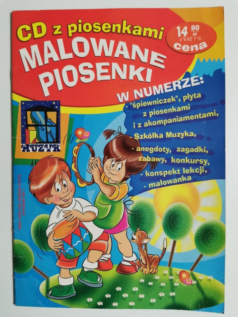 MALOWANE PIOSENKI CD Z PIOSENKAMI 