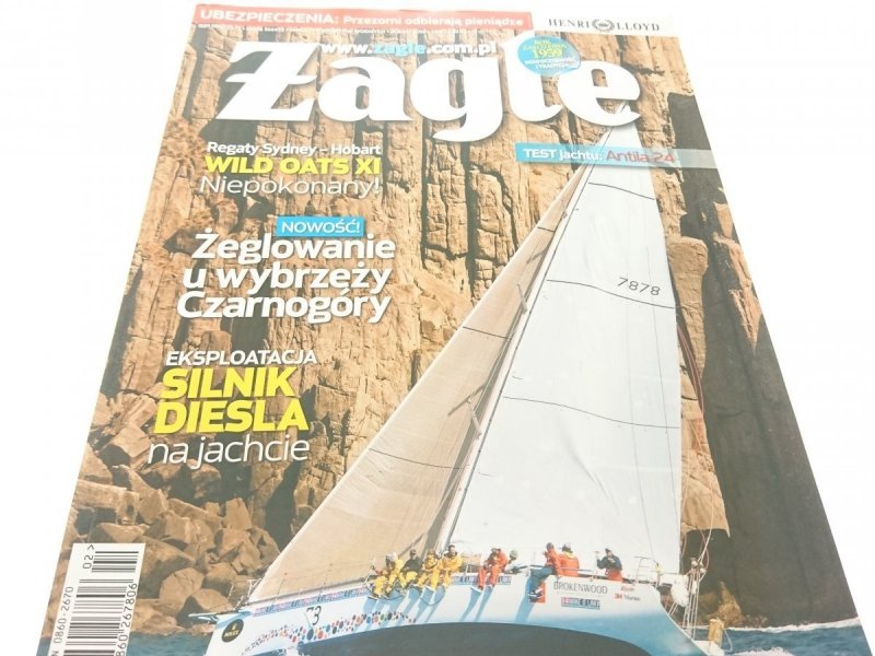 ŻAGLE NR 2 LUTY 2008 + JACHTY MOTOROWE NR 2 '08