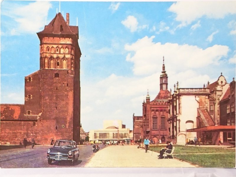 GDAŃSK. WIDOK W KIERUNKU TARGU WĘGLOWEGO