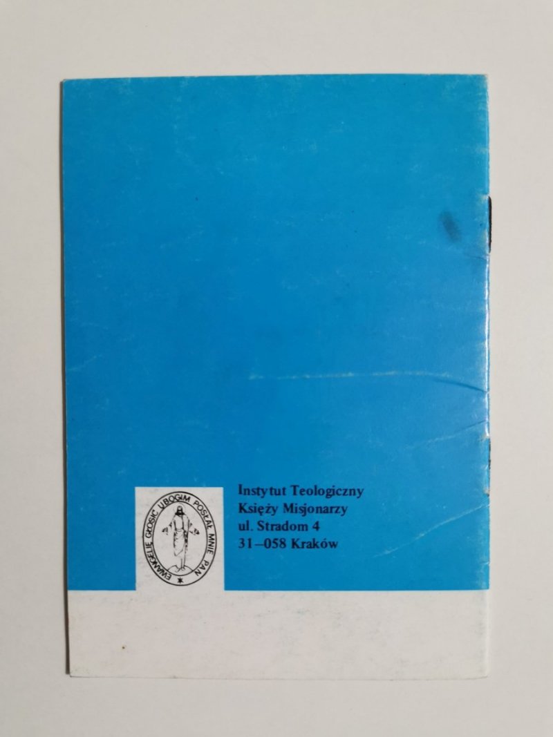 ŚW. WINCENTY A PAULO - Ks. Bronisław Sieńczak CM 1992