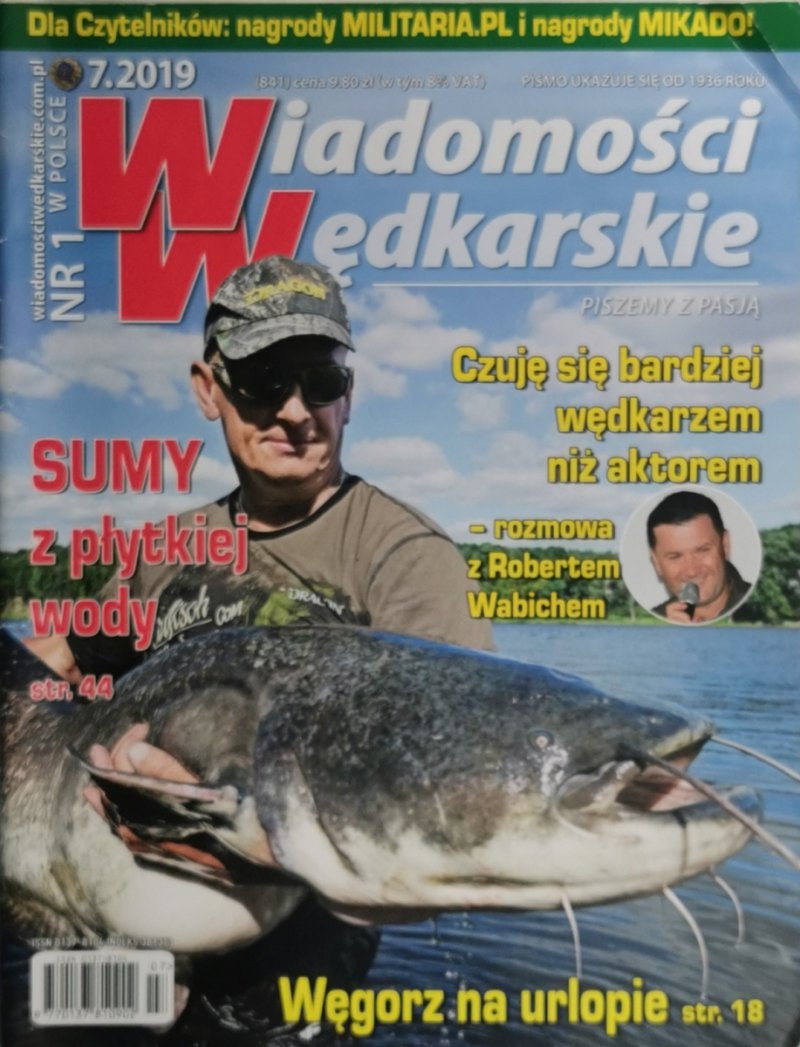 WIADOMOŚCI WĘDKARSKIE NR. 7.2019