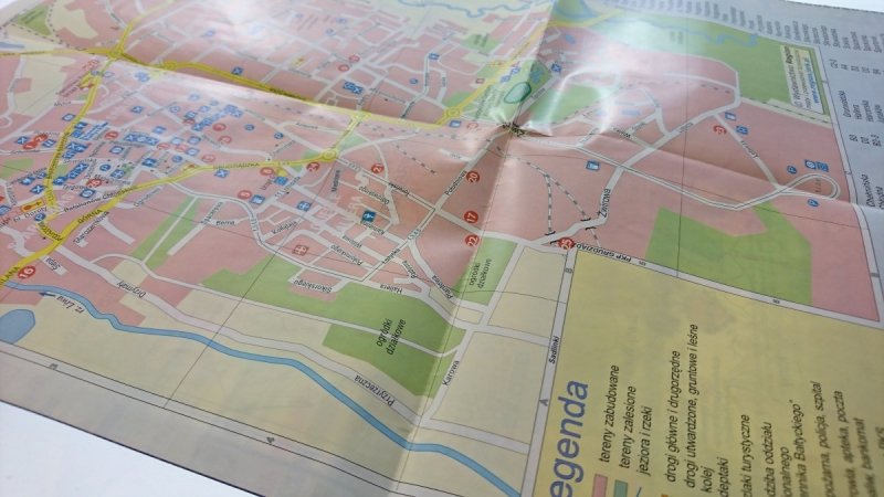 POWIAT KWIDZYŃSKI. MAPA Z OGŁOSZENIAMI