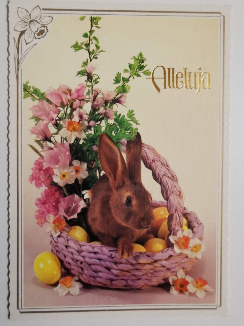 POCZTÓWKA WIELKANOCNA NR.52 ALLELUJA